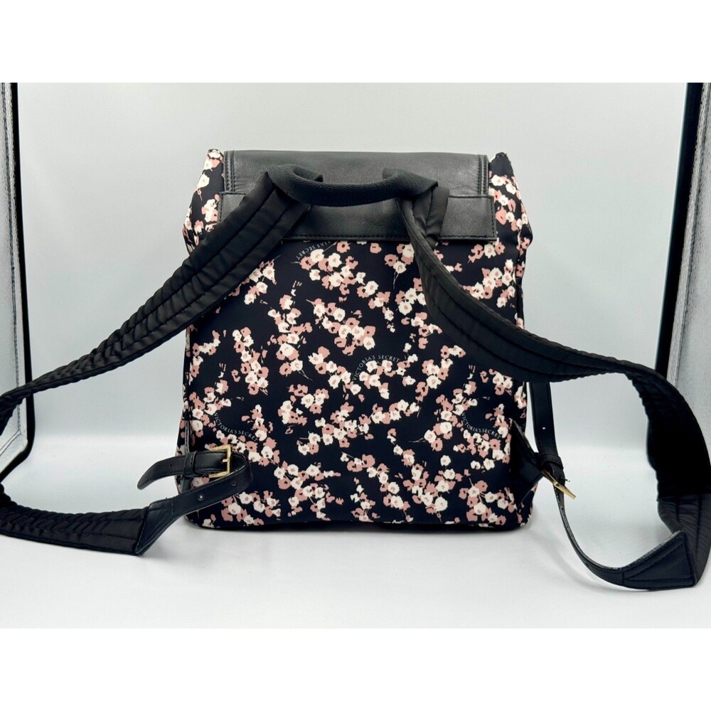 VICTORIA'S SECRET 6 Piece Midnight Rose Travel Make-Up Train Case Backpack NWOT! - Picture 9 of 13